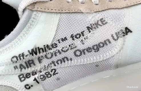 Nike O-W 1 Force AO4606-100 Low Mens Air 0502